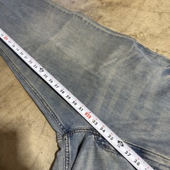 Vintage Y2K RELAXED Baggy SILVERTAB LEVIS Medium Wash JEANS 35 X 32 SILVER TAB - Picture 12 of 14